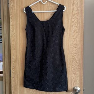 Tulle black mini dress size S NWT
